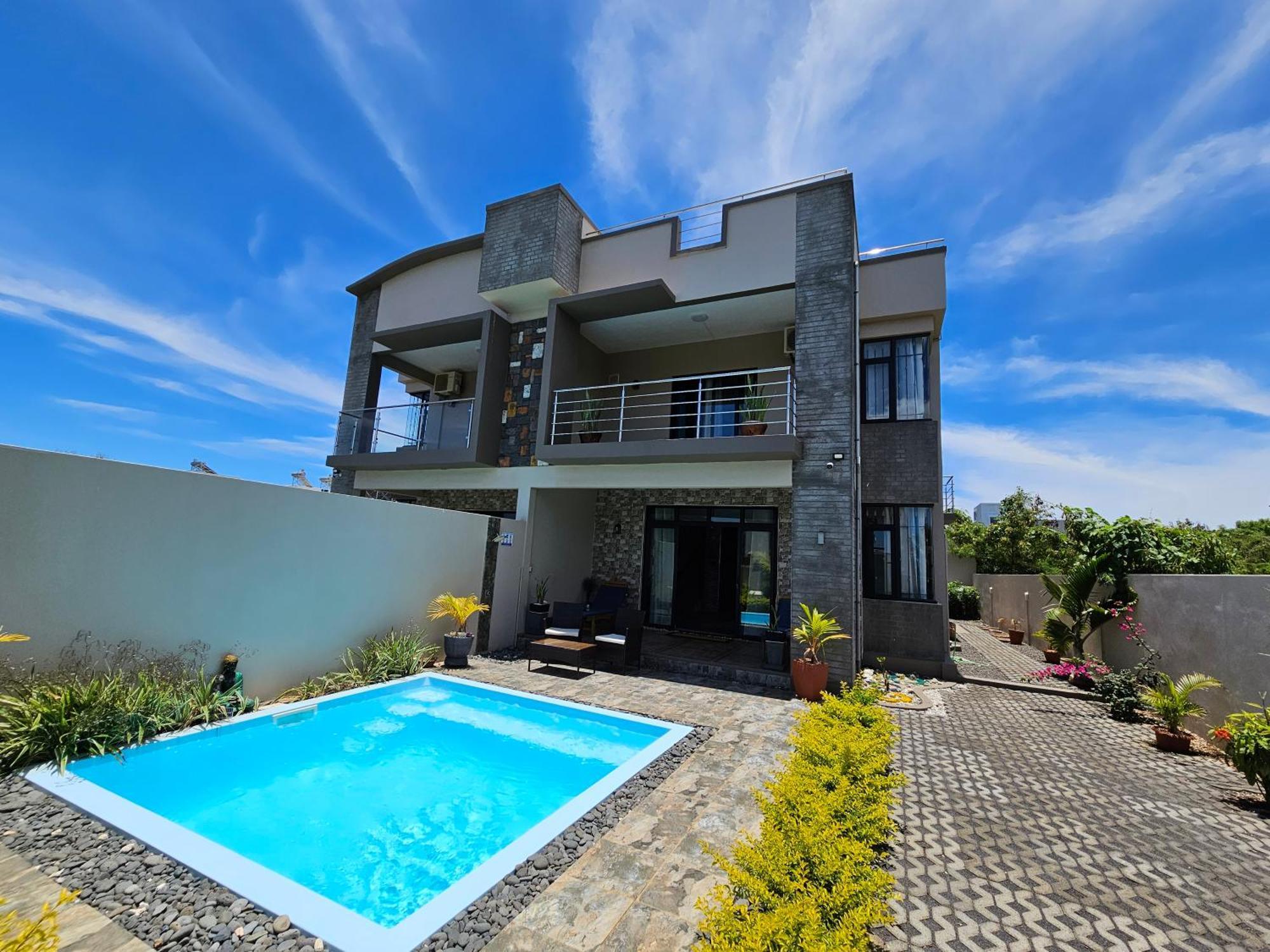 Villa Aahana - Flic En Flac ภายนอก รูปภาพ